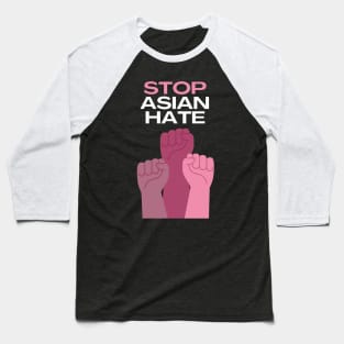 Stop Asian Hate Crimes AAPI Pacific Islanders Baseball T-Shirt